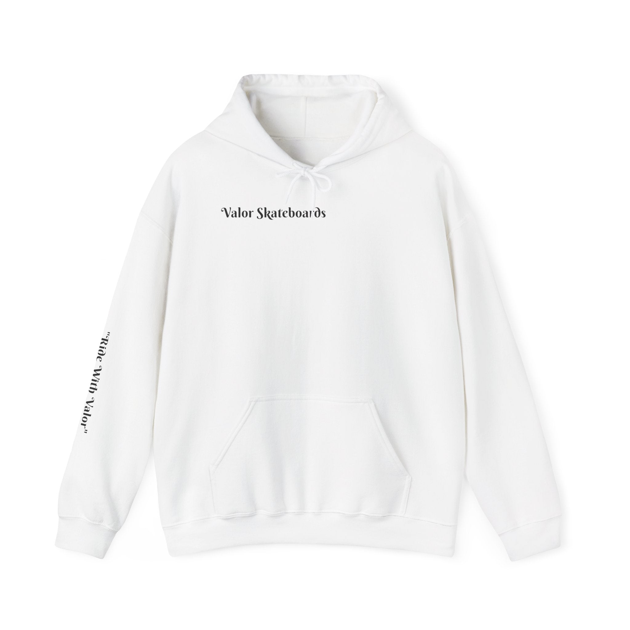 Valor Skateboards Hoodie — American Flag V Logo Pullover